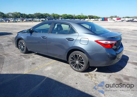 2014 Toyota Corolla S Plus z USA, uszkodzony, nr VIN 2T1BURHE2EC019695